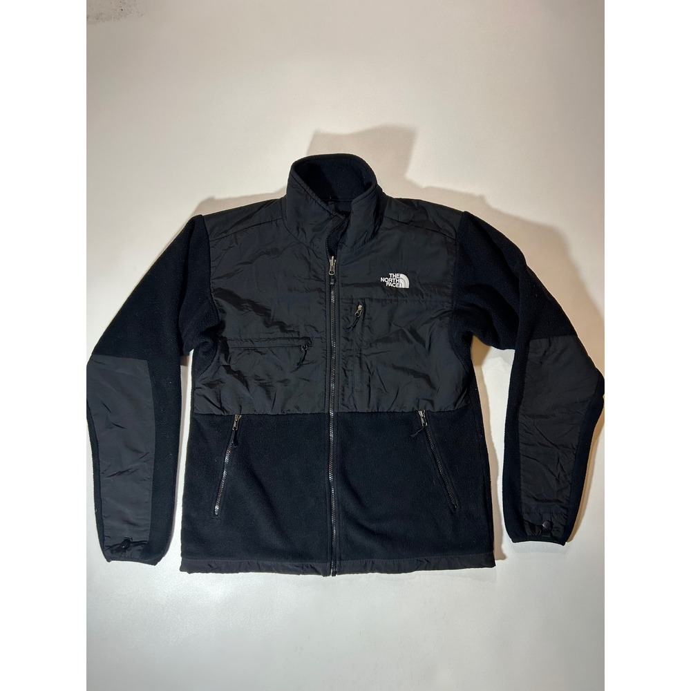 The North Face Denali Fleece Jacket Mens Medium Black Excellent Polartec Zip